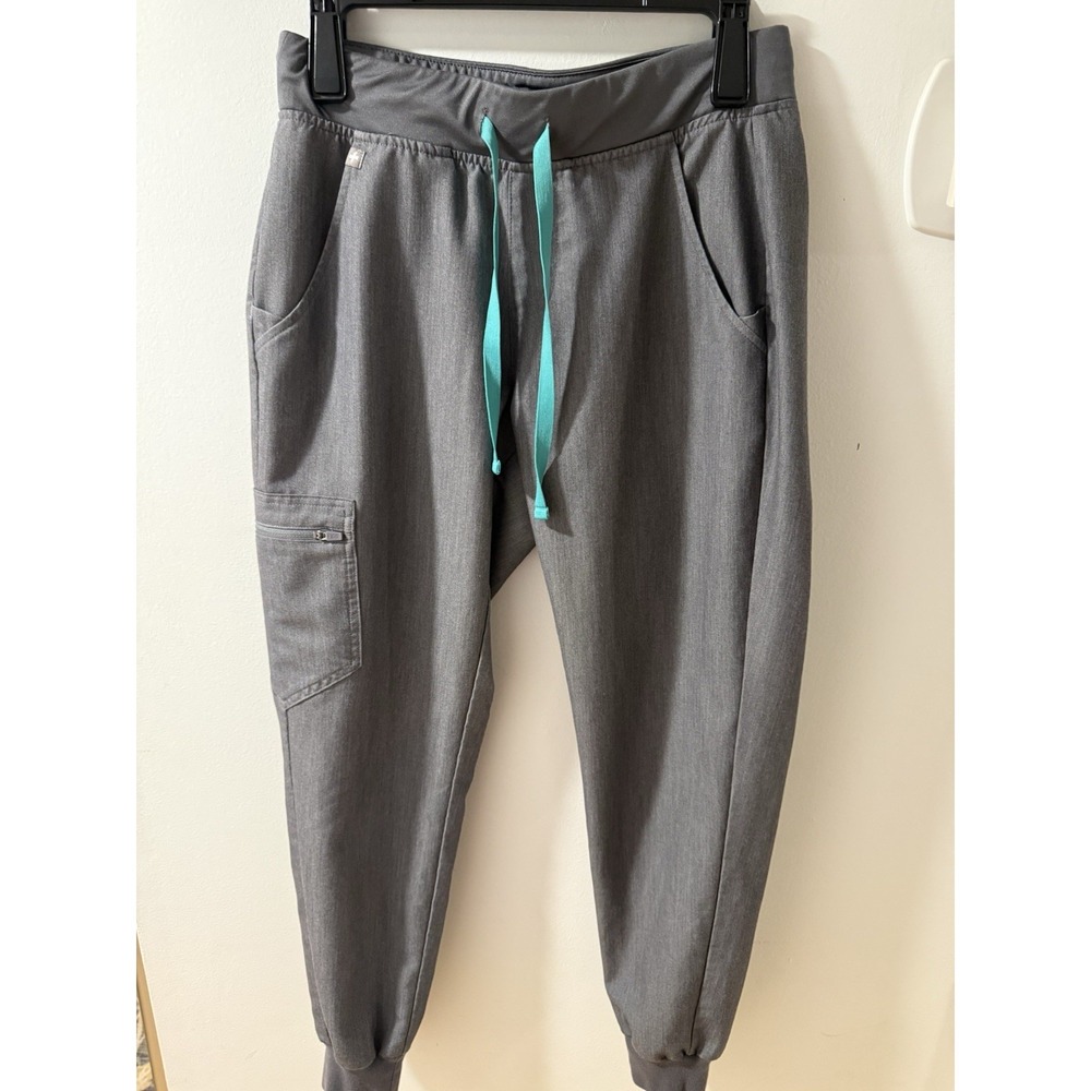 FIGS Zamora Jogger Scrub Pants Technical Collection S Gray Uniform